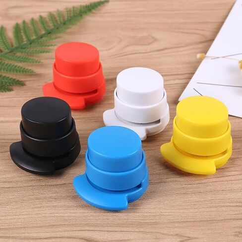 Home Staple Free Stapleless Stapler Paper Binding Binder Paperclip Student Office Stationery (2PCS) in Saudi Arabia