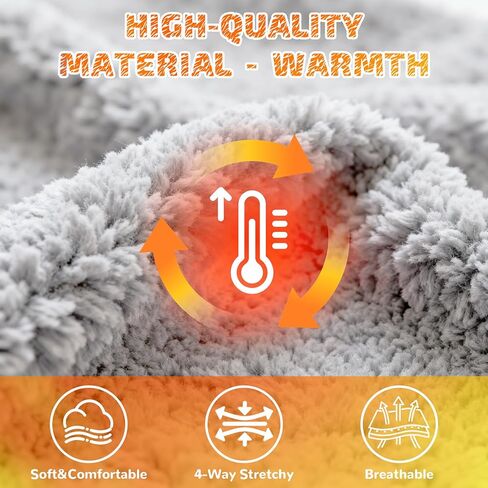 قبعة صغيرة 3 في 1 مع وشاح وقناع، قبعة وشاح مقاومة للرياح للنساء في الهواء الطلق، مجموعة قناع تزلج محبوك (رمادي) in Kuwait