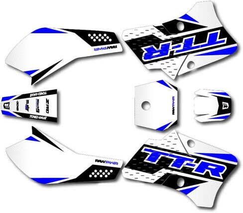 رسومات سباق Blue Shift تناسب 2000-2013 تناسب ملصق YAMAHA TTR90 TTR 90 00-13 in Saudi Arabia