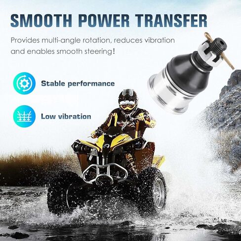 Youxmoto Ball Joints for Yamaha Kodiak 450 700 (EPS 4WD) 2016-2022; for Yamaha YFM550 Grizzly 550 2013 2014; for Grizzly 700 EPS 2013-2022. for 3B4-23579-00-00, 3B4-23579-01-00, Upper/Lower in Saudi Arabia