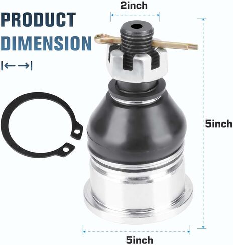 Youxmoto Ball Joints for Yamaha Kodiak 450 700 (EPS 4WD) 2016-2022; for Yamaha YFM550 Grizzly 550 2013 2014; for Grizzly 700 EPS 2013-2022. for 3B4-23579-00-00, 3B4-23579-01-00, Upper/Lower in Saudi Arabia