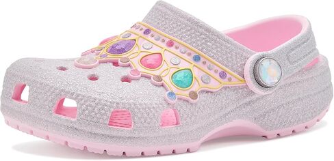 Crocs Unisex-Adult Classic I Am Rainbow Unicorn Clog (Toddler) IAM UnicornCgT Chk in Saudi Arabia