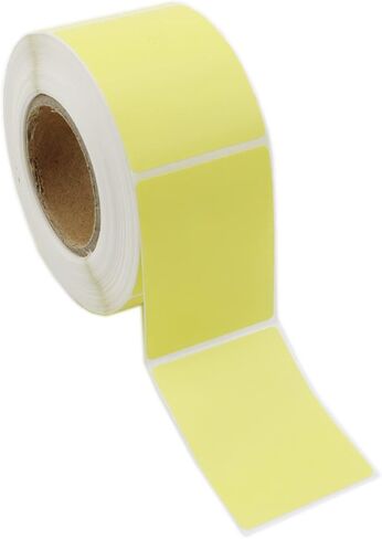 ملصقات حرارية مباشرة مقاس 1.57 بوصة × 1.97 بوصة، ملصقات SAFYY Barcode SKU، 500/لفة ملصقات شحن عنوان ذاتية اللصق، مثقوبة ومتوافقة مع طابعة ملصقات رولو وطابعات سطح المكتب الحمار الوحشي (بني، 6 لفات) in Kuwait