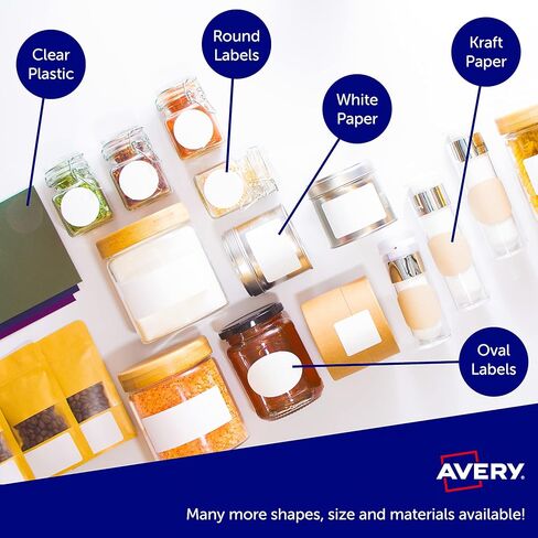 Avery L7169-100 400x Labels 99.1 x 139.0 mm White for Laser Printers in Saudi Arabia