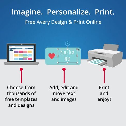 Avery L7169-100 400x Labels 99.1 x 139.0 mm White for Laser Printers in Saudi Arabia