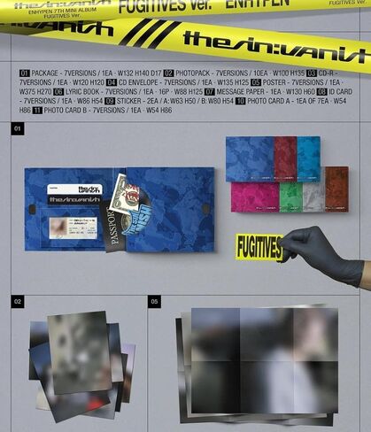 EN-HYPEN THE SIN : VANISH 7th Mini Album [FUGITIVES ver.] (NI-KI ver.) in Saudi Arabia