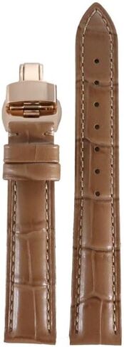 Women Leather Watch Strap For Omega De Ville Trésor III Speedmaster Seamaster Watch Band Men Butterfly Buckle Watch Chain in Saudi Arabia