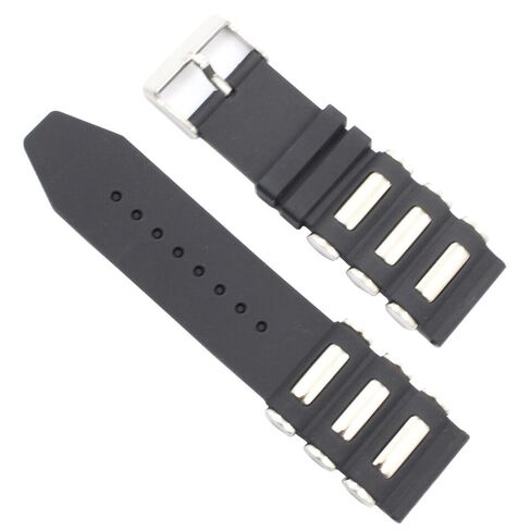 26MM RUBBER WATCH BAND STRAP Fit for INVICTA RUSSIAN DIVER 1201 1805 1845 BLACK USA in Saudi Arabia