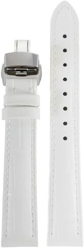 Women Leather Watch Strap For Omega De Ville Trésor III Speedmaster Seamaster Watch Band Men Butterfly Buckle Watch Chain in Saudi Arabia