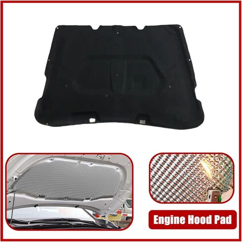 Compatible for Honda Accord 7th Gen CM Inspire 2003-2007 2004 Car Engine Hood Pad Heat Insulation Cotton Fireproof Cover Sound Accessories(1Type A) in Saudi Arabia