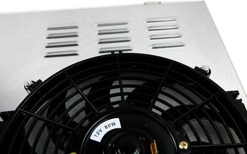 Aluminum Radiator Fan Shroud Relay Kit Compatible with 1977-1988 Chevy GMC Camaro Monte Carlo G-Body (Shroud Fan Relay kit) 3.2L 3.3L 3.8L 4.1L-7.5L V6 V8 in Kuwait