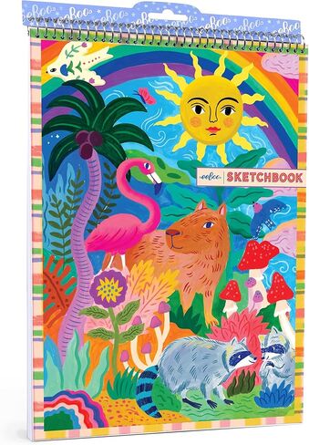 eeBoo: Sketchbook– Our Planets - Solar System Spiral Bound Pad, Color & Drawing Paper, 60 Pages, 8.5x11, Eco-Friendly, Portable, Kids Art Supplies in Saudi Arabia
