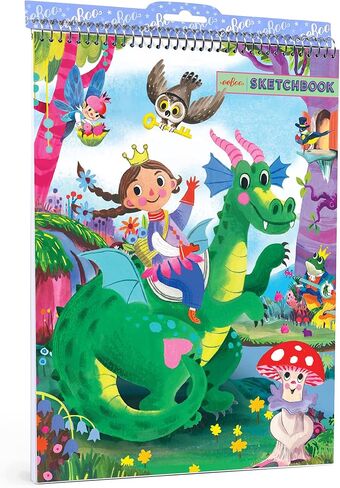 eeBoo: Sketchbook– Our Planets - Solar System Spiral Bound Pad, Color & Drawing Paper, 60 Pages, 8.5x11, Eco-Friendly, Portable, Kids Art Supplies in Saudi Arabia