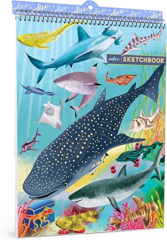 eeBoo: Sketchbook– Our Planets - Solar System Spiral Bound Pad, Color & Drawing Paper, 60 Pages, 8.5x11, Eco-Friendly, Portable, Kids Art Supplies in Saudi Arabia