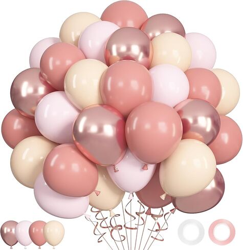 Ouddy Life 148 قطعة من بالونات الدونات، مجموعة إكليل قوس، زينة حفلات عيد ميلاد الدونات، اثنان من اللوازم الحلوة مع لافتة عيد ميلاد سعيد، آيس كريم للفتيات يكبرن ديكور حمام الطفل in Kuwait