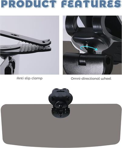 Sun Shade for Car Windshield,Car Accessories Universal Adjustable Visor Extension for Cars Visor,Sunvisor for Cars Windshield,Anti-Glare Automotive Sun Shade,Suitable for Most Vehicles in Saudi Arabia