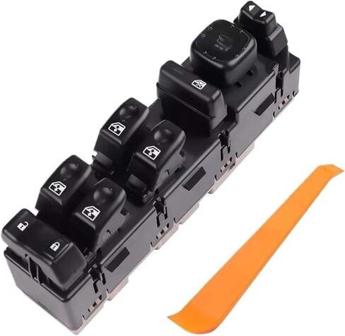 15883319 Master Power Window Switch With Folding Mirror Compatible With Hummer H2 Chevrolet Suburban GMC Yukon Sierra 2003 2004 2005 2006 in Kuwait