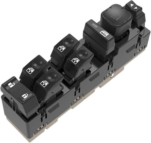 15883429 Front Left Master Power Window Switch Module Door Lock With Folding Mirror Compatible With Hummer H2 2003 2004 2005 2006 2007 in Kuwait