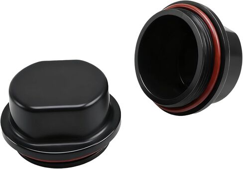 2Pcs Trailer Bearing Dust Cap Wheel Hub Grease Cover with O-Ring Compatible with Dexter Vortex Trailer, Marine Boat & Other Hub Kits Replace#: 81143 48355v K71-G01-73 in Saudi Arabia