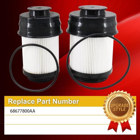 فلتر الوقود 68677800AA متوافق مع 2025+ دودج رام 2500 3500 4500 5500 6.7L محركات ديزل تيربو (عبوة من 1) in Saudi Arabia