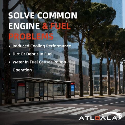 Fuel Oil Filter Kit Compatible with 2025-2026 Dodge Ram 2500/3500/4500/5500 6.7L Cummins Replacements 68677800AA 68677810AA in Kuwait