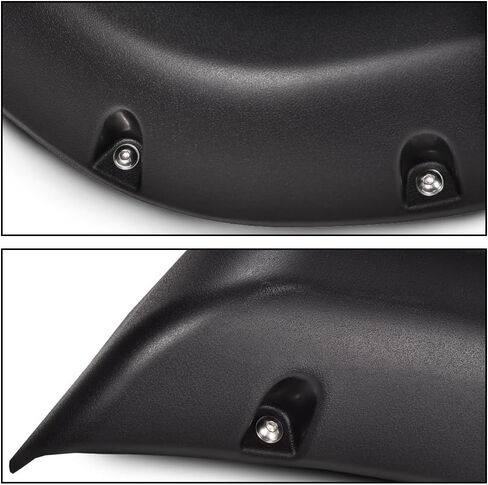 4PCS Fender Flares Fit Jeep Cherokee XJ 4 Door Sport Utility 1984-2001 Wheel Cover Accessories Textured Pocket Riveted Style in Saudi Arabia