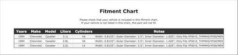 Left Automatic Transmission Drive Axle Seal Compatible With Chevrolet Cavalier 1994 P-3515301 in Saudi Arabia