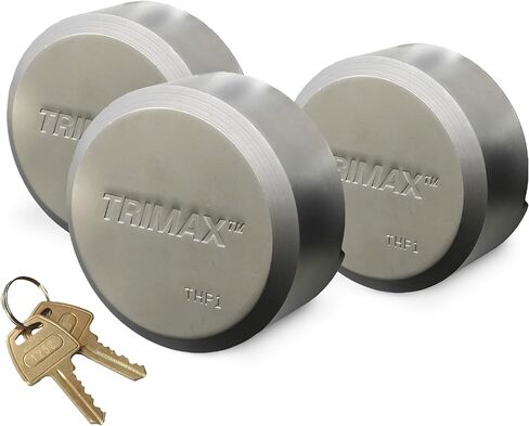 قفل باب المقطورة الداخلي من Trimax THPXL Hockey Puck - قابل لإعادة التشغيل، من الفولاذ المقاوم للصدأ in Saudi Arabia