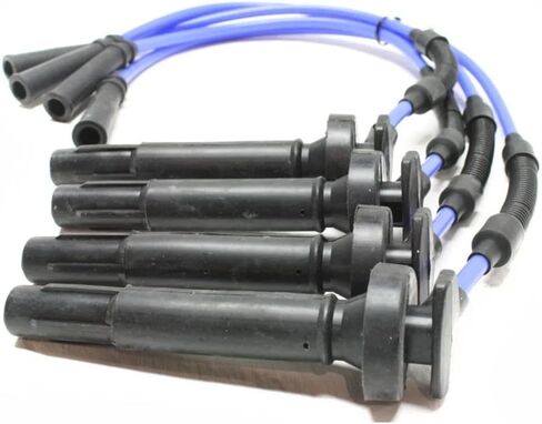 Rareelectrical New Spark Plug Wire Compatible With Subaru Legacy Gt 4 Cyl 2.2L Forester Base 4 Cyl 2.5L Baja Base 4 Cyl 2.5L Legacy L Se 4 Cyl 2.5L 1999-2006 By 8691 9479 9640 55500 97066 184042 in Saudi Arabia