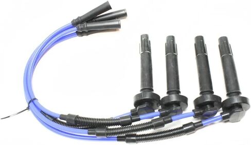 Rareelectrical New Spark Plug Wire Compatible With Subaru Legacy Gt 4 Cyl 2.2L Forester Base 4 Cyl 2.5L Baja Base 4 Cyl 2.5L Legacy L Se 4 Cyl 2.5L 1999-2006 By 8691 9479 9640 55500 97066 184042 in Saudi Arabia