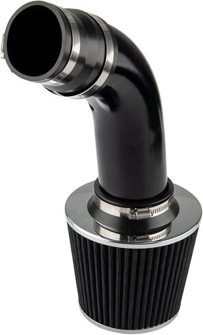 PHILTOP 3" Cold Air Intake Kit System Fit for Acura Civic, Accord, CR-V, Odyssey, Pilot, Sonata, 3, RX350, Santa Fe, MDX, Accent, Fit, Elantra, Ridgeline, TL, High Performance, Black in Saudi Arabia