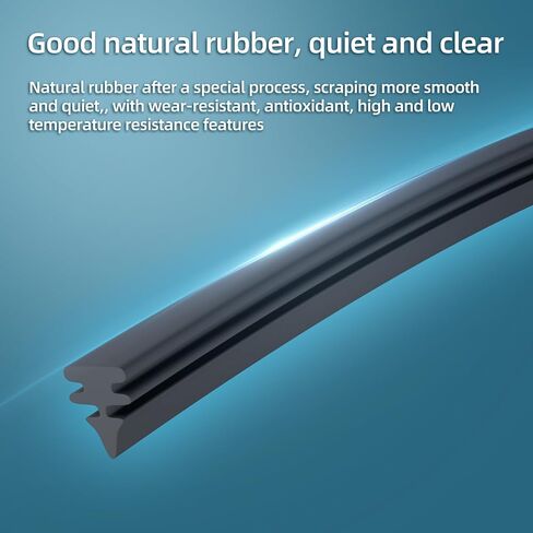 3-Piece Wiper Blades for Mazda CX-5 2017 2018 2019 2020 2021 2022 2023 2024 2025 Replacement for All-Season Front and Rear Original Equipment Windshield Wipers Set​ in Saudi Arabia