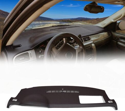 لوحة لوحة أجهزة القياس PIT66 متوافقة مع Chevy Avalanche، Tahoe، Suburban، Silverado، GMC Yukon/Yukon XL، Sierra 2007 2008 2009 2010 2011 2012 2013 2014 بني in Saudi Arabia