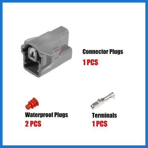 1 Set 1 Pin Knock Sensor Connector Adapter Plug Clip Kit Replacement for Toyota Auto Accessories in Saudi Arabia