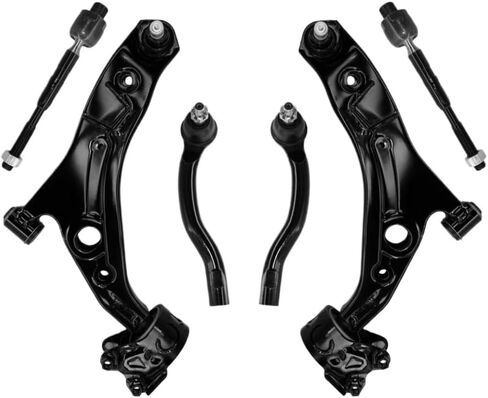 Front Control Arm Ball Joint Tie Rod 6Pcs Compatible With 2007 2008 2009 2010 2011 2012 2014 2015 in Saudi Arabia