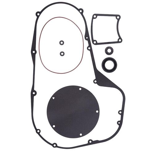 Motorcycle Engine Clutch Primary Cover Gasket Compatible with FLHTP FLHTCSE Ultra Road King Police Injected CVO SE in Saudi Arabia