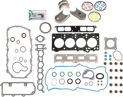 Evergreen SA-5494198250-5 Full Gasket Set Bearings Rings Compatible With/For 05-07 Dodge Caravan 2.4 DOHC VIN B in Saudi Arabia