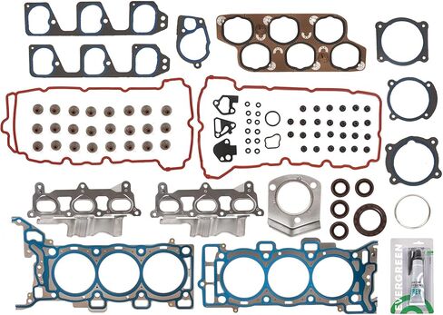 Evergreen SA-3129802473-3 Full Gasket Set Bearings Rings Compatible With/For Chevrolet Malibu Suzuki XL-7 3.6 DOHC in Saudi Arabia