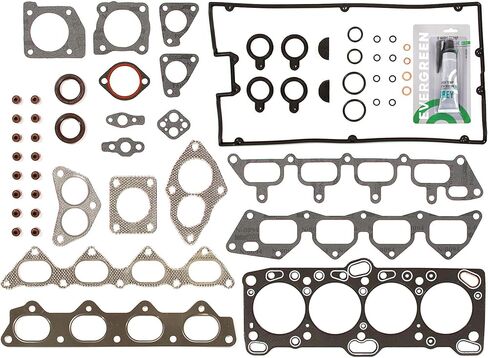 Evergreen SA-5494199776-2 Full Gasket Set Bearings Rings Compatible With/For 92-95 Hyundai Elantra 1.6L DOHC in Saudi Arabia