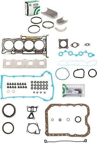 Evergreen SA-5494198472-5 Full Gasket Set Bearings Rings Compatible With/For 08-09 Dodge Caliber 2.4L DOHC in Saudi Arabia