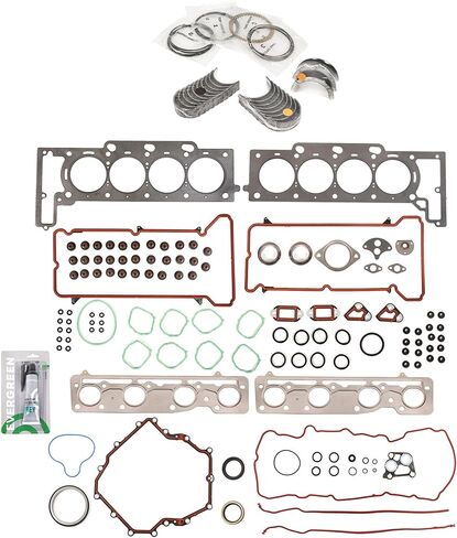 Evergreen SA-3129803258-2 مجموعة حشية كاملة محامل حلقات متوافقة مع/لـ 06-11 كاديلاك DTS بويك لوسيرن 4.6L DOHC in Saudi Arabia