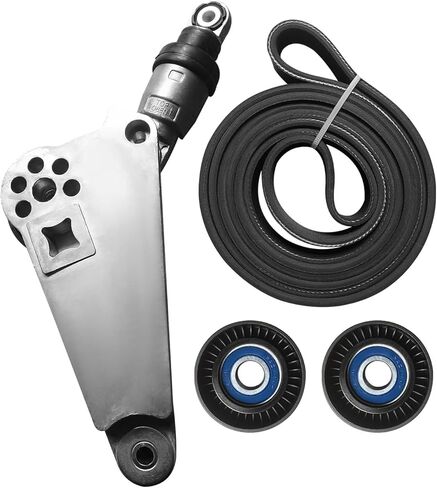 4627038AA-KIT طقم حزام القيادة مع شداد الحزام وبكرات التباطؤ لاستبدال جيب رانجلر JK 3.6L 2012-2018، 4627038AA in Saudi Arabia
