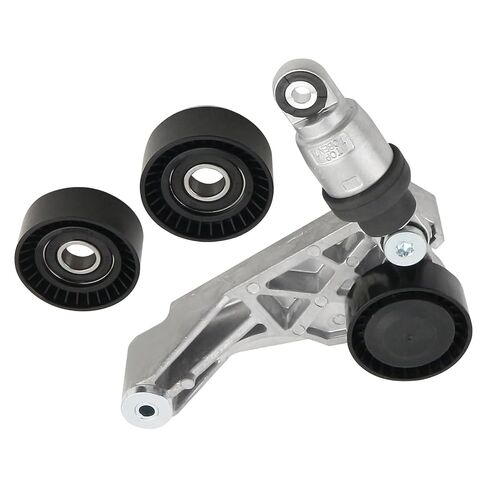 4627038AA-KIT طقم حزام القيادة مع شداد الحزام وبكرات التباطؤ لاستبدال جيب رانجلر JK 3.6L 2012-2018، 4627038AA in Saudi Arabia