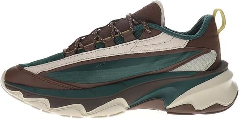 PUMA Mens Carbon Artisanal Lace Up Sneakers Shoes Casual - Brown, Green, Off White in Saudi Arabia