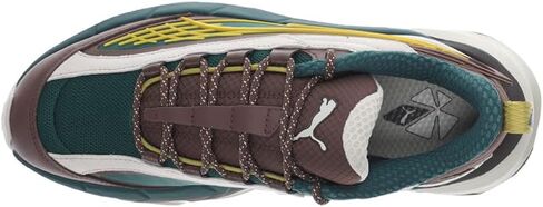 PUMA Mens Carbon Artisanal Lace Up Sneakers Shoes Casual - Brown, Green, Off White in Saudi Arabia
