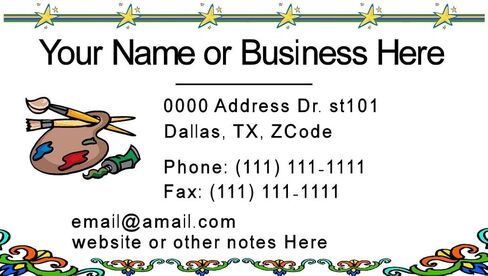 100 Business Cards for Artist, Art, Professionals, Excellent (Art) in Saudi Arabia