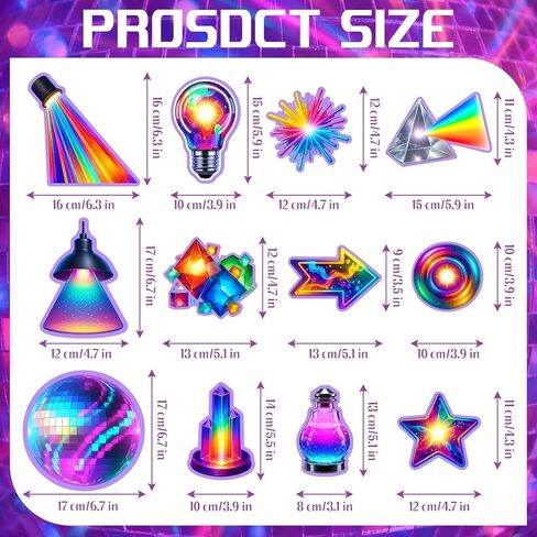 60 Pcs VBS 2026 Cutout Bulk Illumination Decoration Set with Adhesive Dots Colorful VBS Light Bulb Paper Cutouts for Church Theme Birthday Party Decorations Bulletin Board Craft Wall Decor in Saudi Arabia