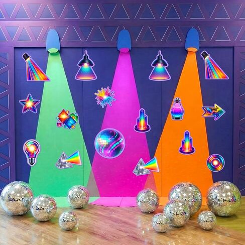 60 Pcs VBS 2026 Cutout Bulk Illumination Decoration Set with Adhesive Dots Colorful VBS Light Bulb Paper Cutouts for Church Theme Birthday Party Decorations Bulletin Board Craft Wall Decor in Saudi Arabia