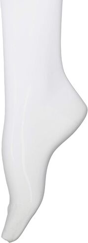 NuVein Compression Pantyhose, 15-20 mmHg Support, Women's Sheer Nylon Hosiery Tights, Closed Toe, White, Medium in Saudi Arabia