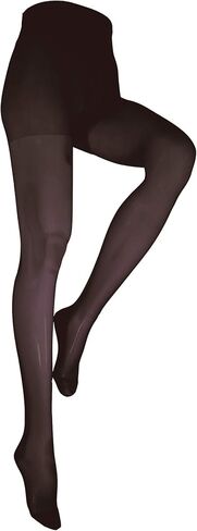 NuVein Compression Pantyhose, 15-20 mmHg Support, Women's Sheer Nylon Hosiery Tights, Closed Toe, White, Medium in Saudi Arabia